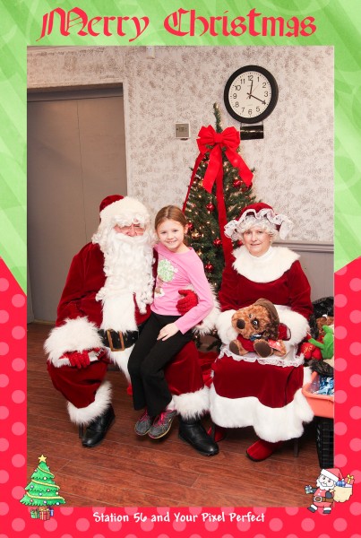 Santa pictures, station 56, Madisonville, giving back, 570, nepa, skp