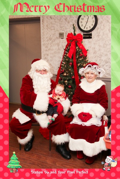 Santa pictures, station 56, Madisonville, giving back, 570, nepa, skp