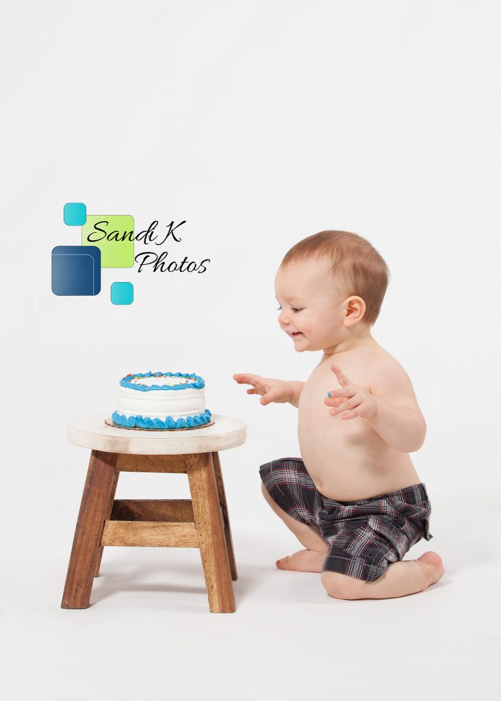 cake smash, sandi k photos, scranton photographer, childrens portraits
