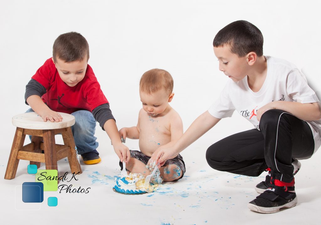 cake smash, sandi k photos, scranton photographer, childrens portraits