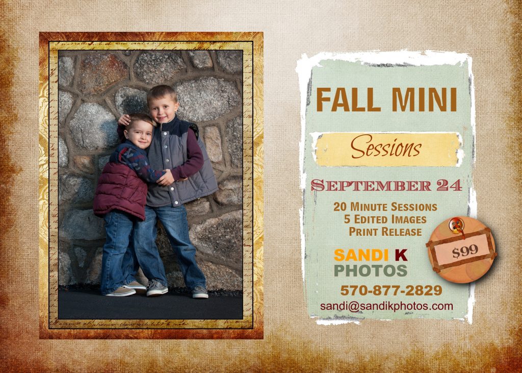 Fall Mini Sessions